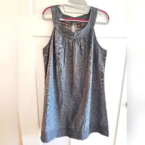 Speed Control NY Chambray Sleeveless Shift Dress – 1X, 100% Cotton